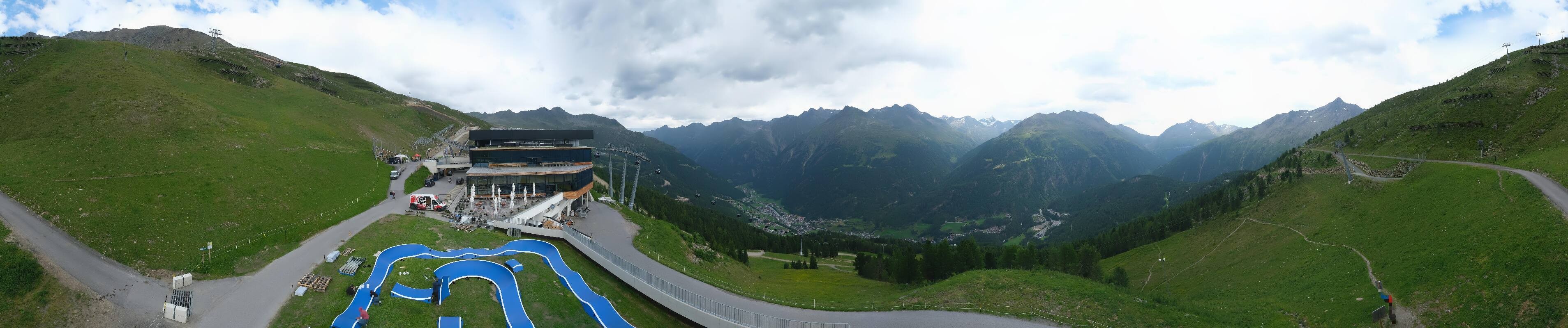 Archiv Foto Webcam Mittelstation Gaislachkogel