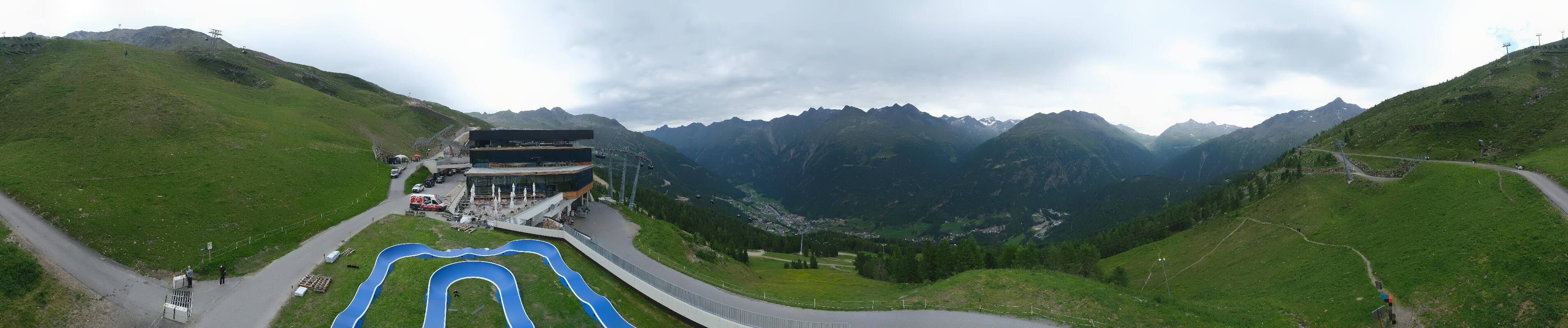 Archiv Foto Webcam Mittelstation Gaislachkogel