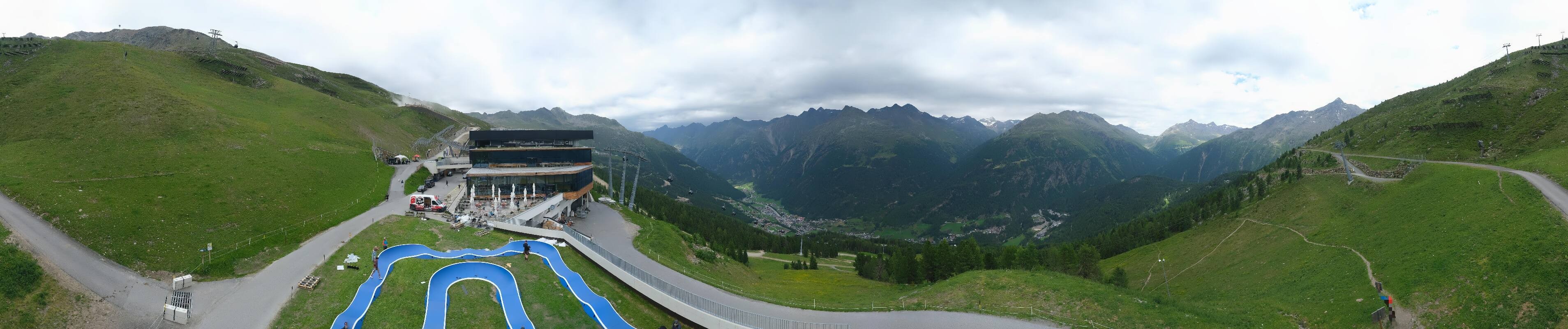 Archiv Foto Webcam Mittelstation Gaislachkogel