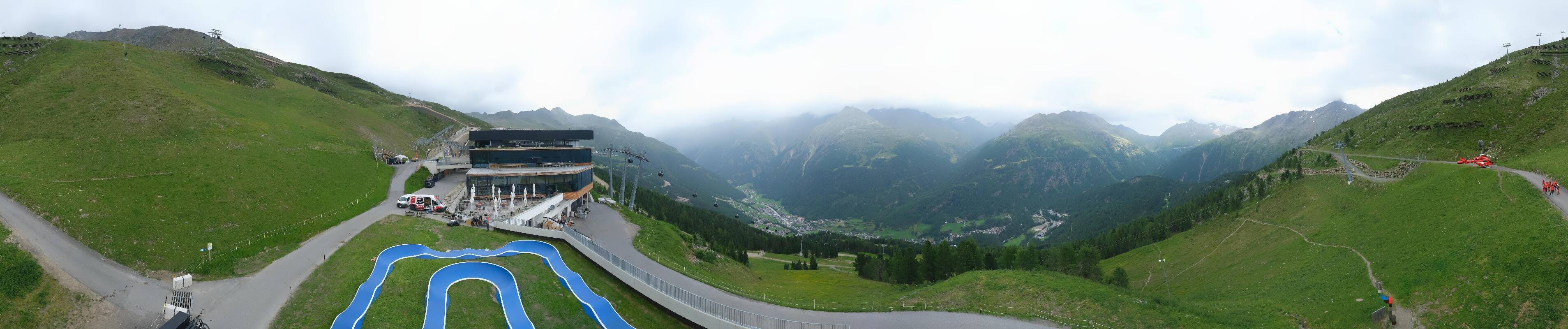 Archiv Foto Webcam Mittelstation Gaislachkogel