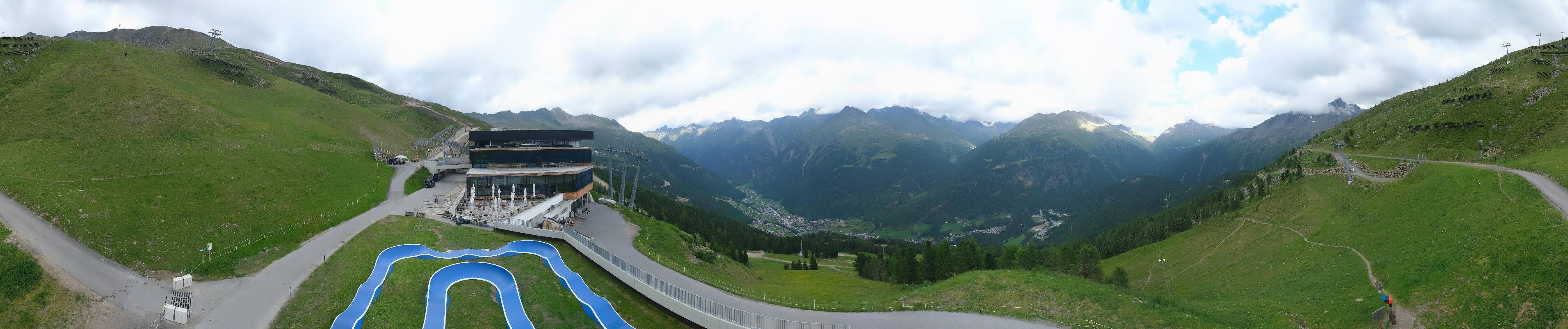 Archiv Foto Webcam Mittelstation Gaislachkogel