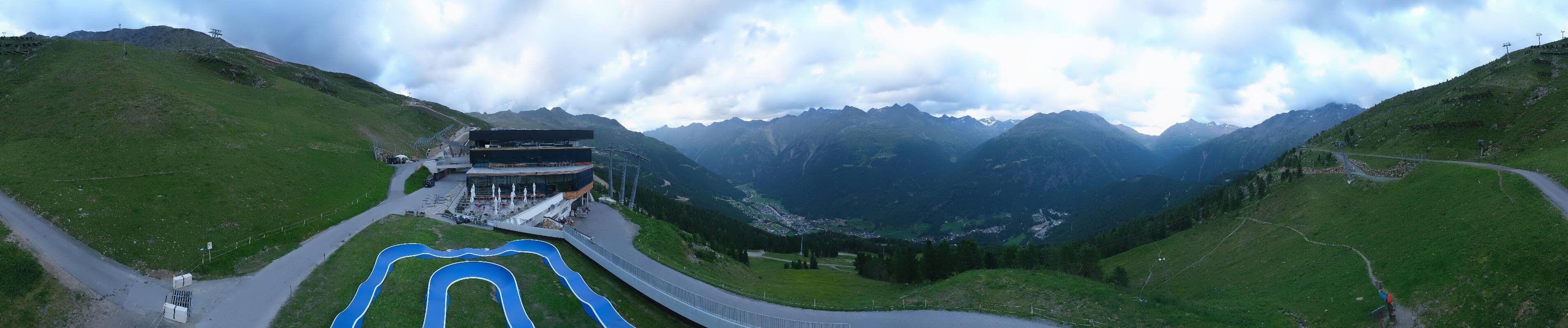 Archiv Foto Webcam Mittelstation Gaislachkogel