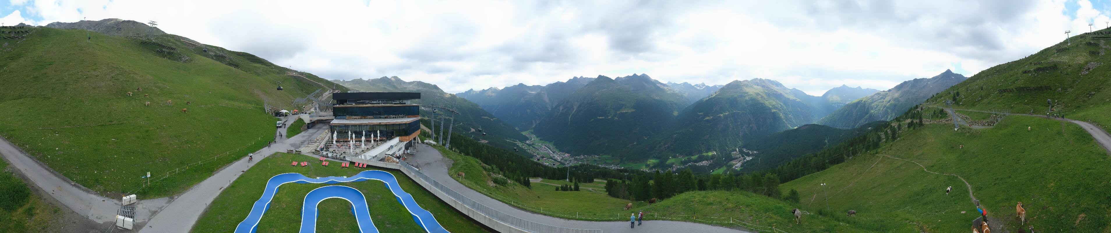 Archiv Foto Webcam Mittelstation Gaislachkogel