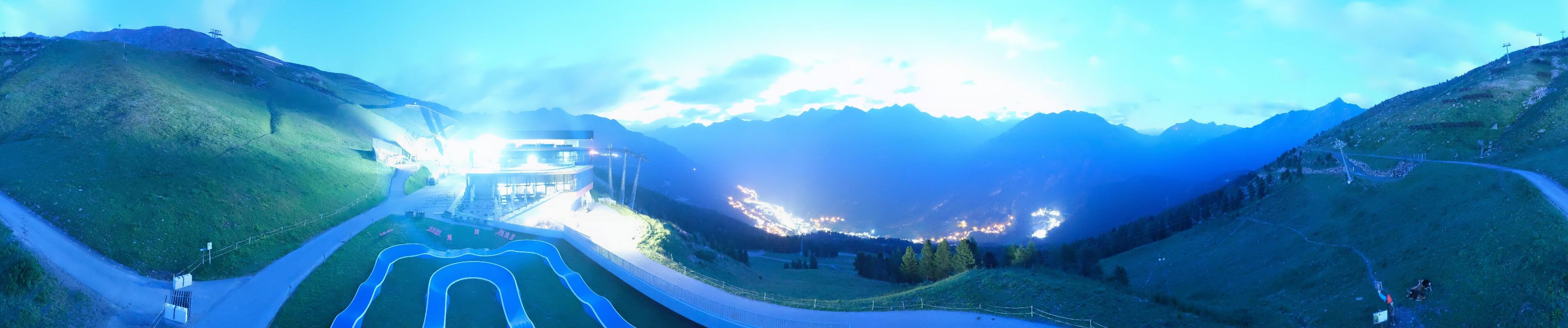 Archiv Foto Webcam Mittelstation Gaislachkogel