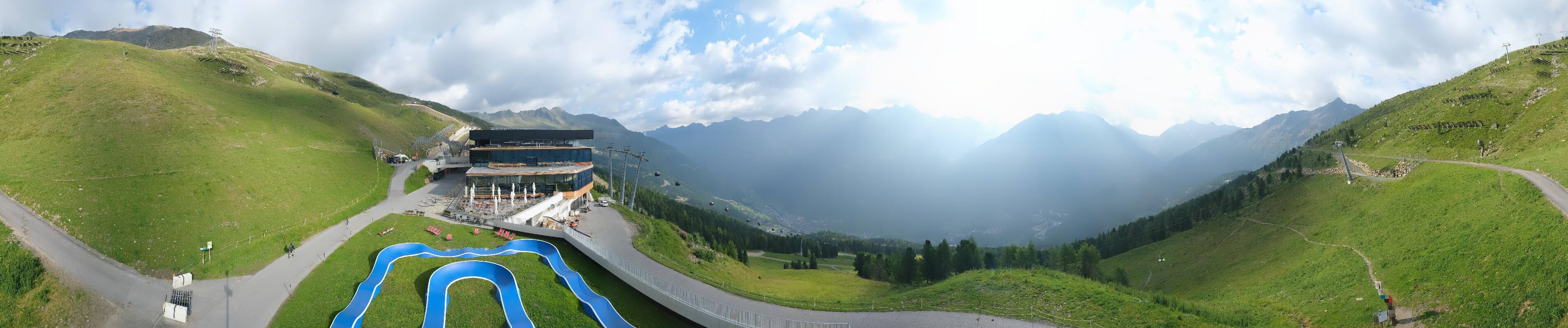 Archiv Foto Webcam Mittelstation Gaislachkogel