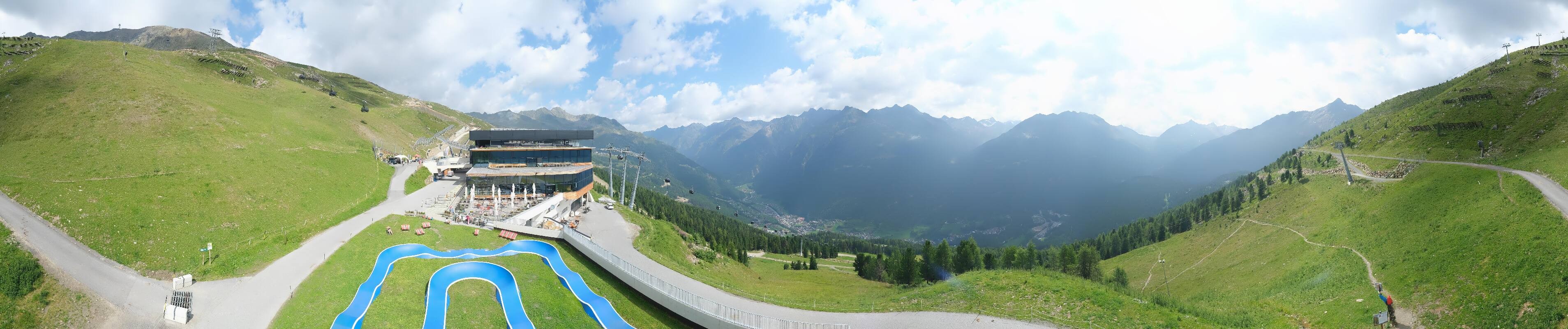 Archiv Foto Webcam Mittelstation Gaislachkogel