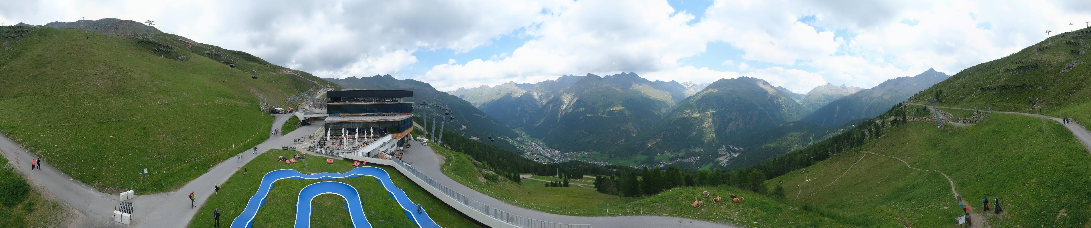 Archiv Foto Webcam Mittelstation Gaislachkogel