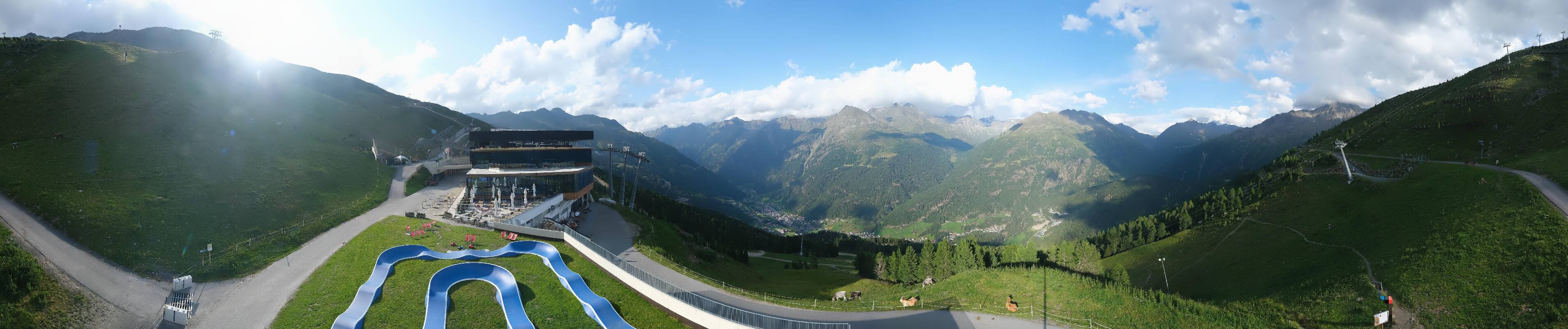 Archiv Foto Webcam Mittelstation Gaislachkogel