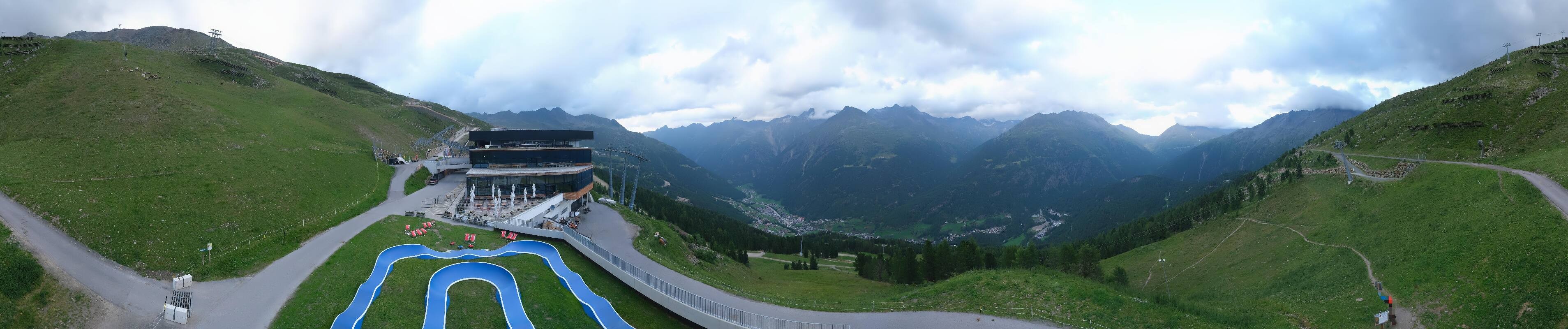 Archiv Foto Webcam Mittelstation Gaislachkogel