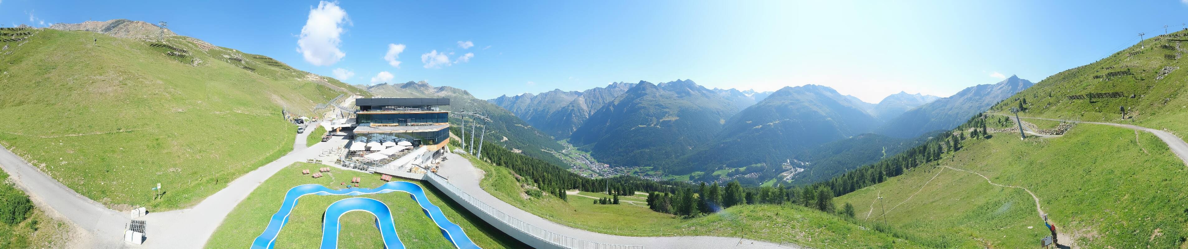 Archiv Foto Webcam Mittelstation Gaislachkogel