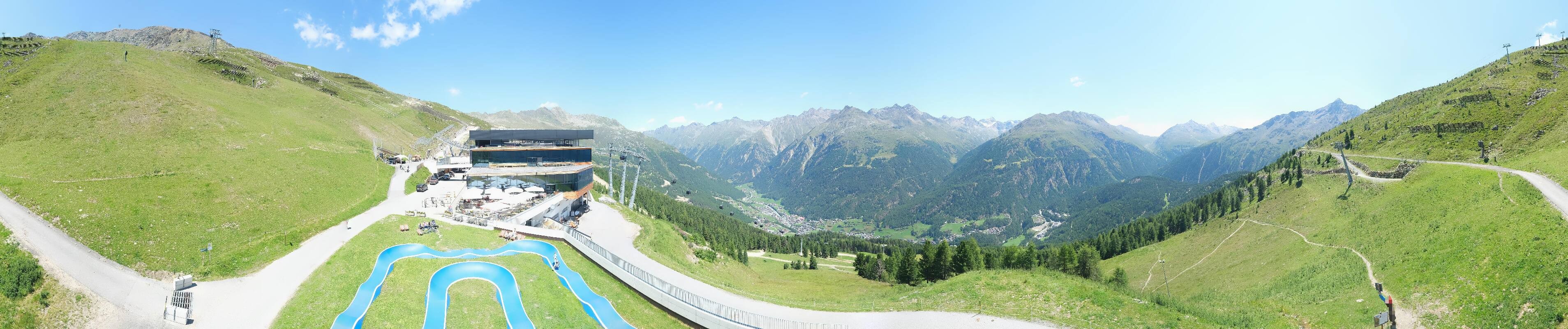 Archiv Foto Webcam Mittelstation Gaislachkogel