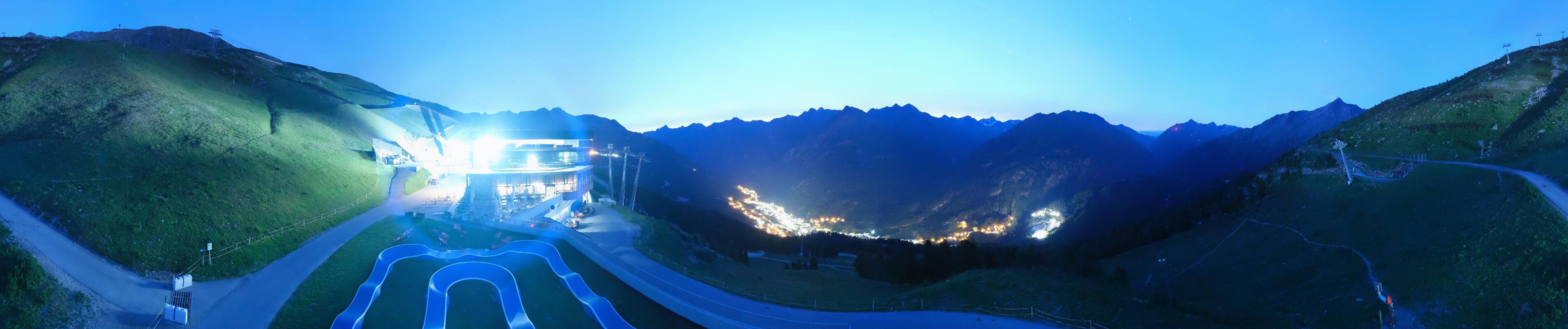 Archiv Foto Webcam Mittelstation Gaislachkogel