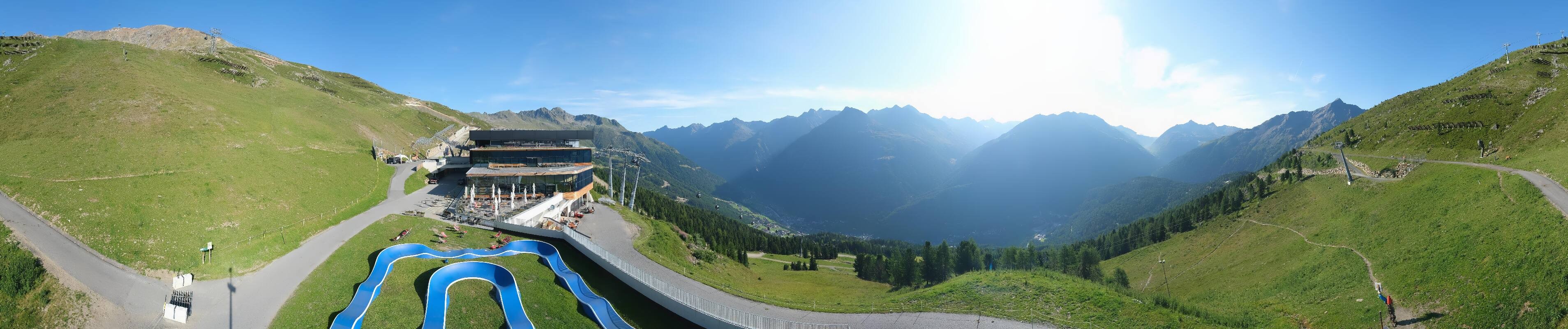 Archiv Foto Webcam Mittelstation Gaislachkogel