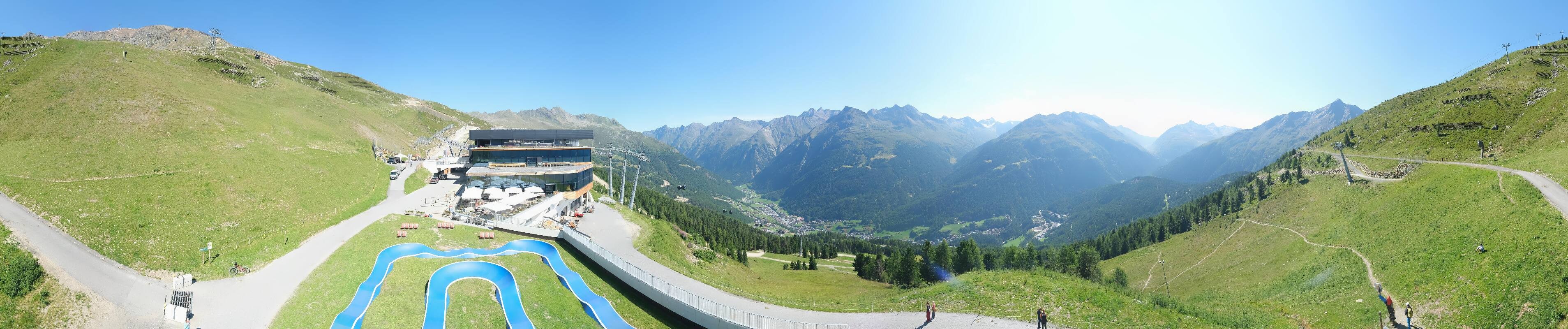 Archiv Foto Webcam Mittelstation Gaislachkogel