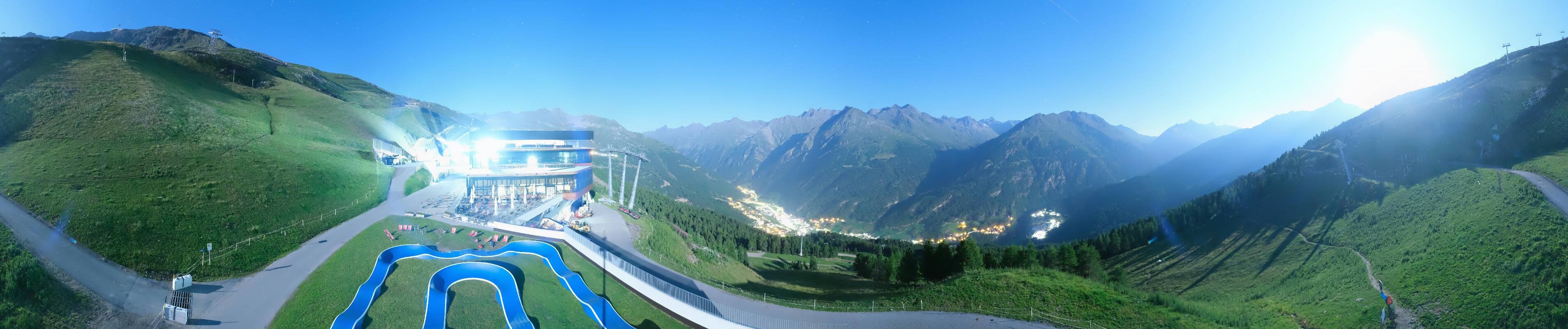Archiv Foto Webcam Mittelstation Gaislachkogel