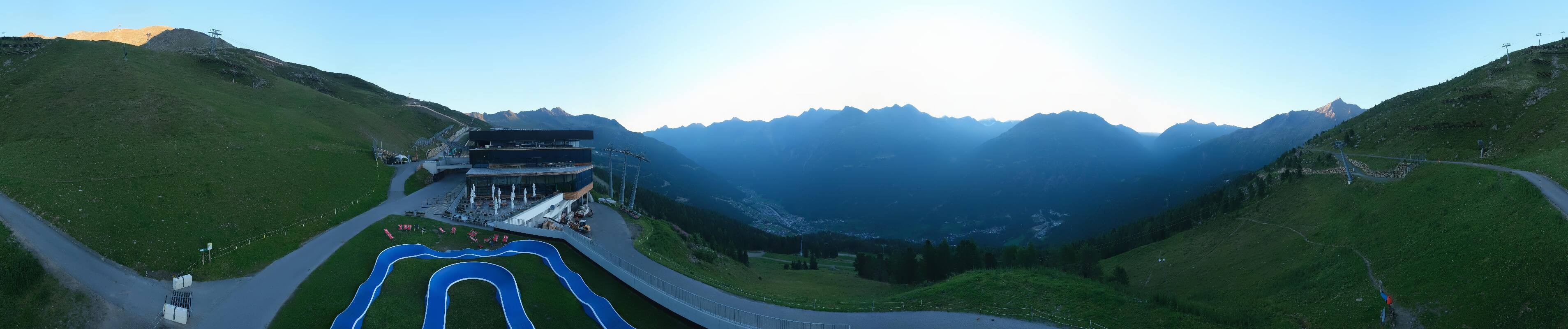 Archiv Foto Webcam Mittelstation Gaislachkogel