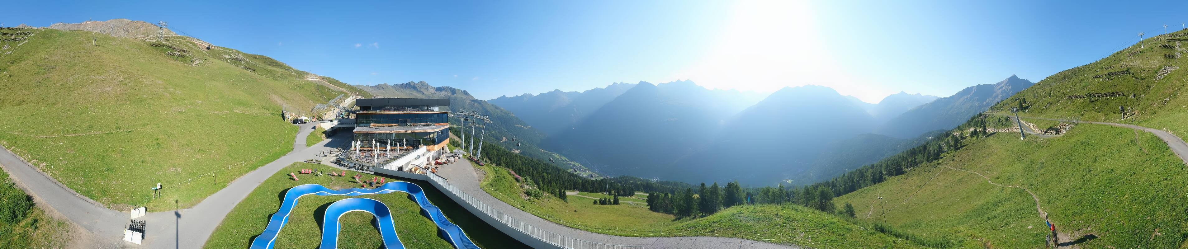Archiv Foto Webcam Mittelstation Gaislachkogel