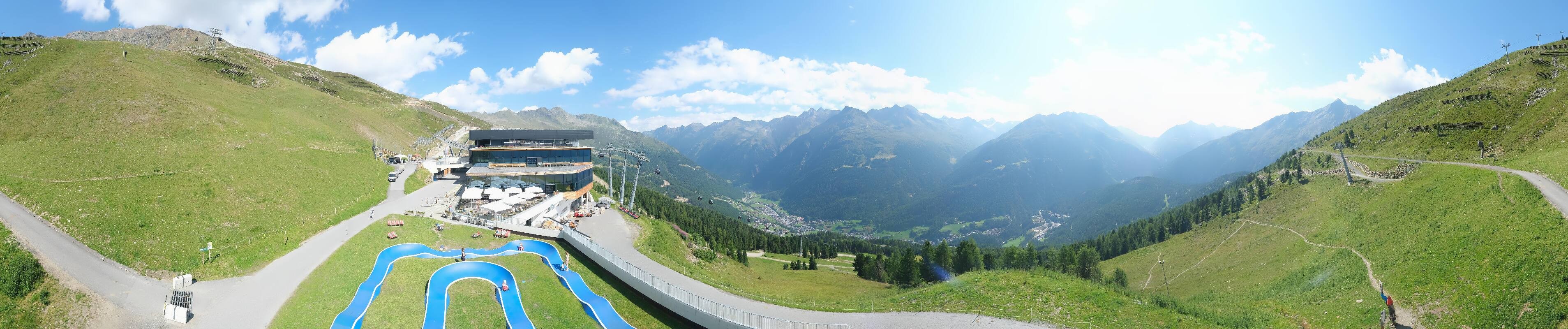 Archiv Foto Webcam Mittelstation Gaislachkogel