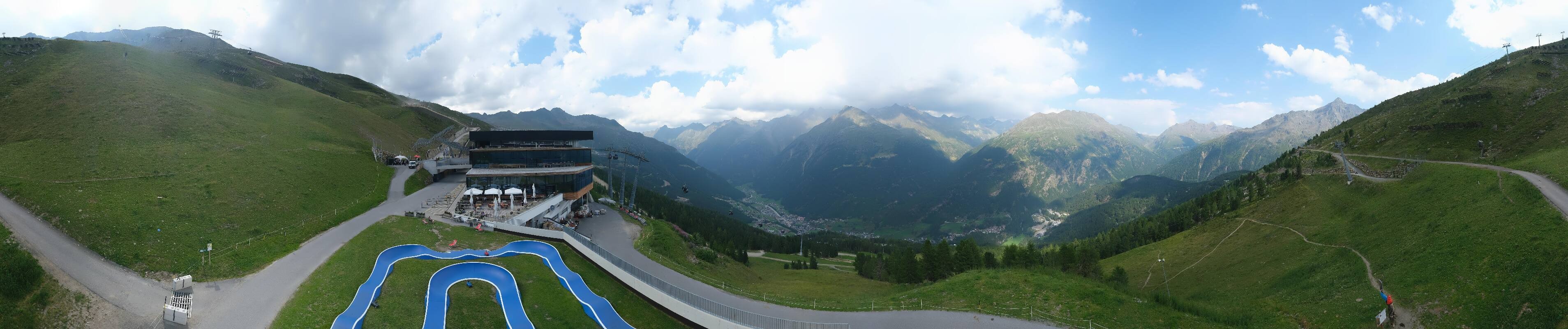 Archiv Foto Webcam Mittelstation Gaislachkogel