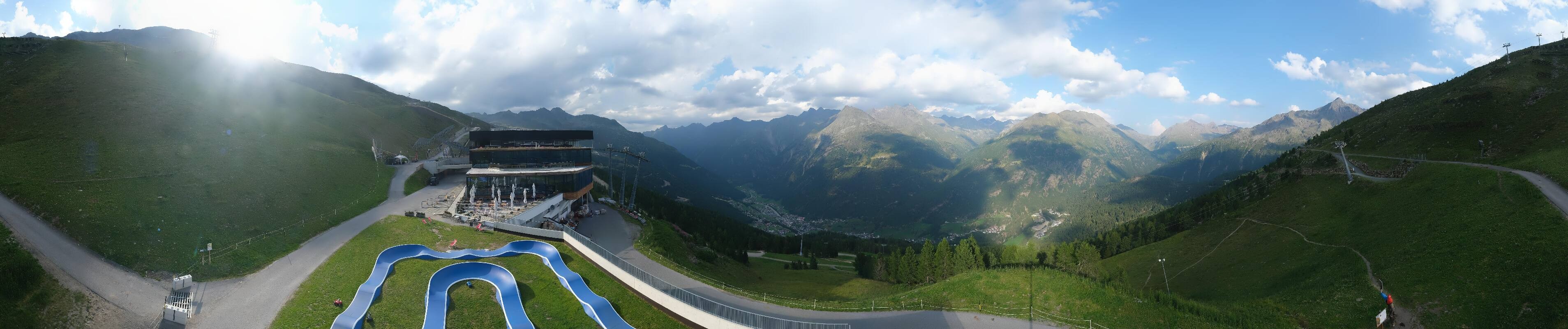 Archiv Foto Webcam Mittelstation Gaislachkogel