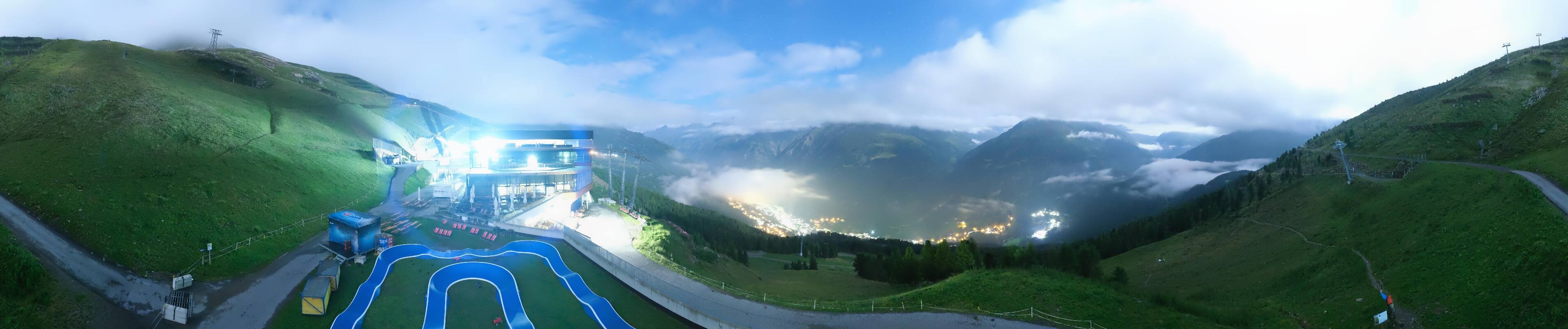 Archiv Foto Webcam Mittelstation Gaislachkogel