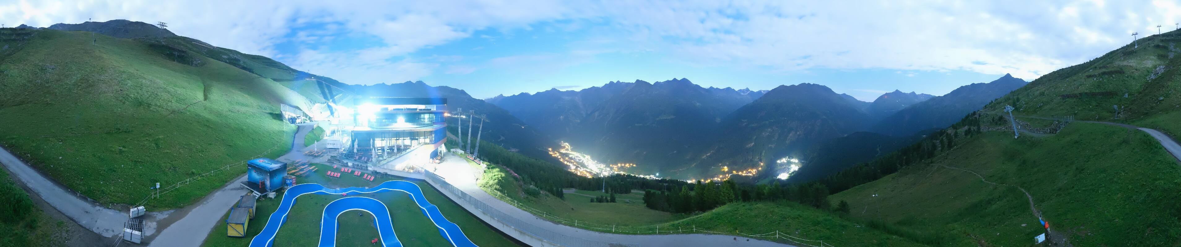 Archiv Foto Webcam Mittelstation Gaislachkogel