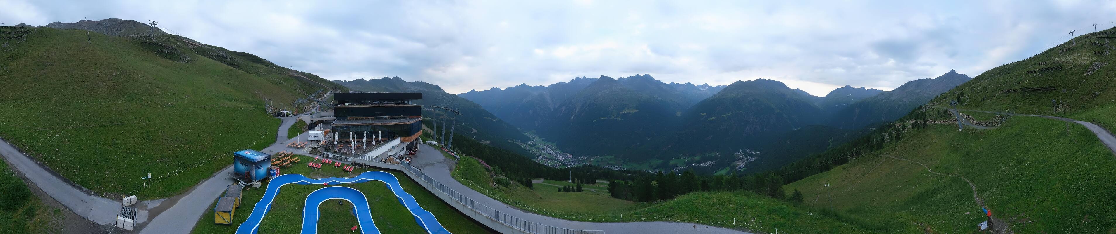 Archiv Foto Webcam Mittelstation Gaislachkogel
