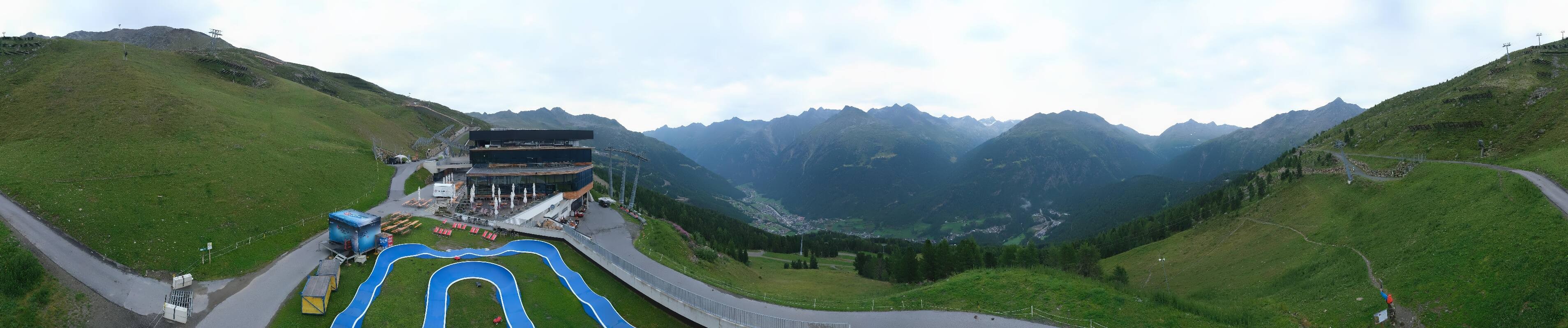 Archiv Foto Webcam Mittelstation Gaislachkogel