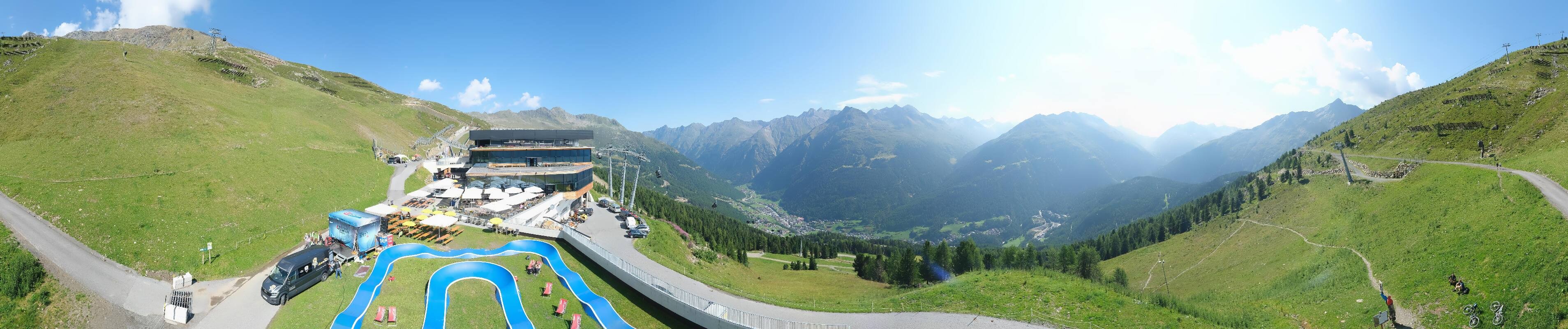 Archiv Foto Webcam Mittelstation Gaislachkogel