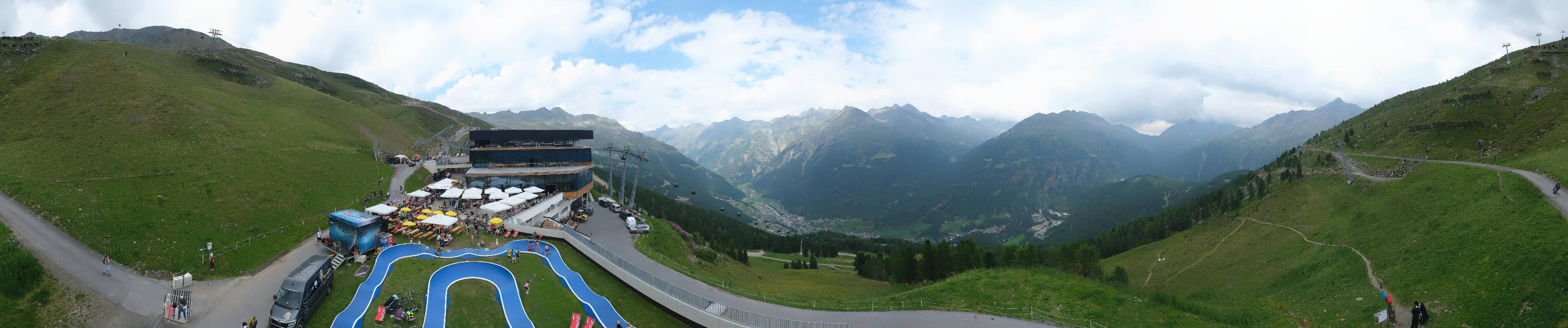 Archiv Foto Webcam Mittelstation Gaislachkogel