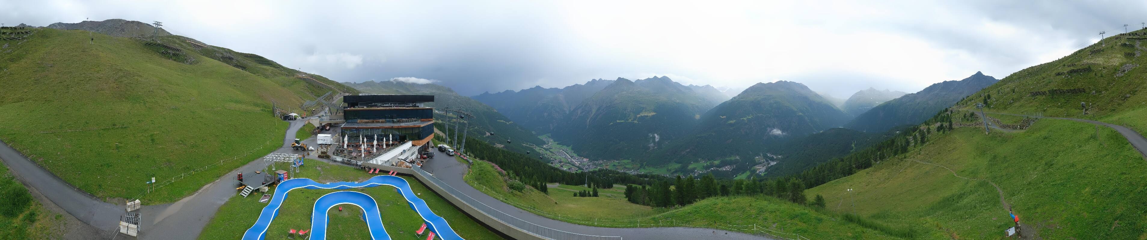Archiv Foto Webcam Mittelstation Gaislachkogel