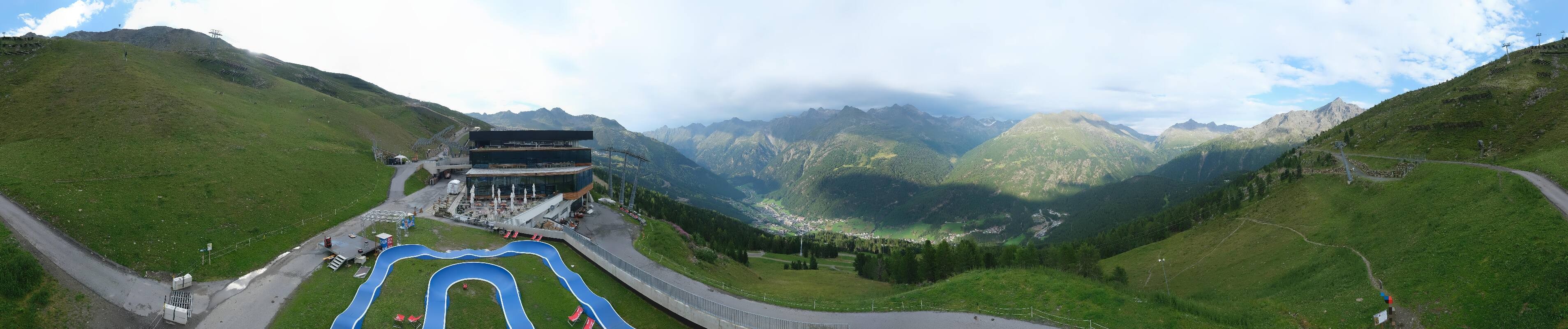 Archiv Foto Webcam Mittelstation Gaislachkogel