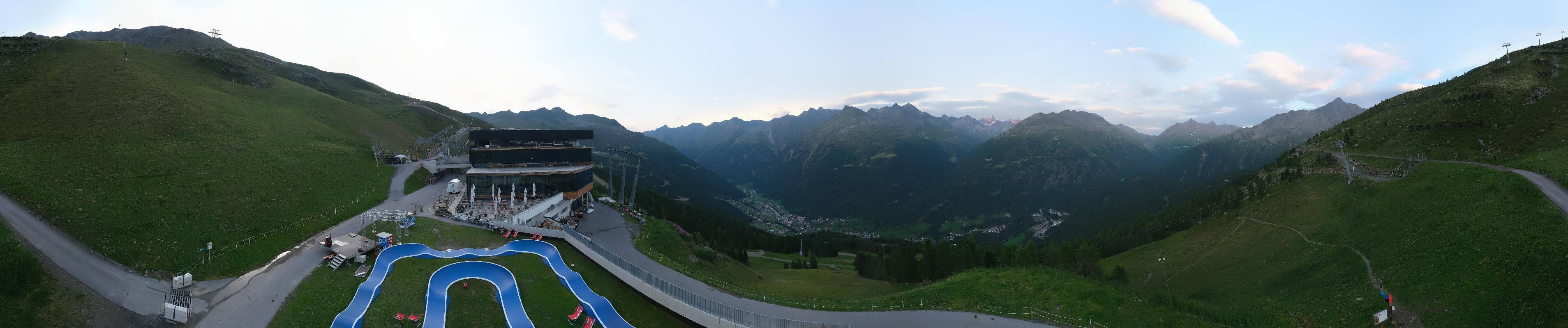 Archiv Foto Webcam Mittelstation Gaislachkogel