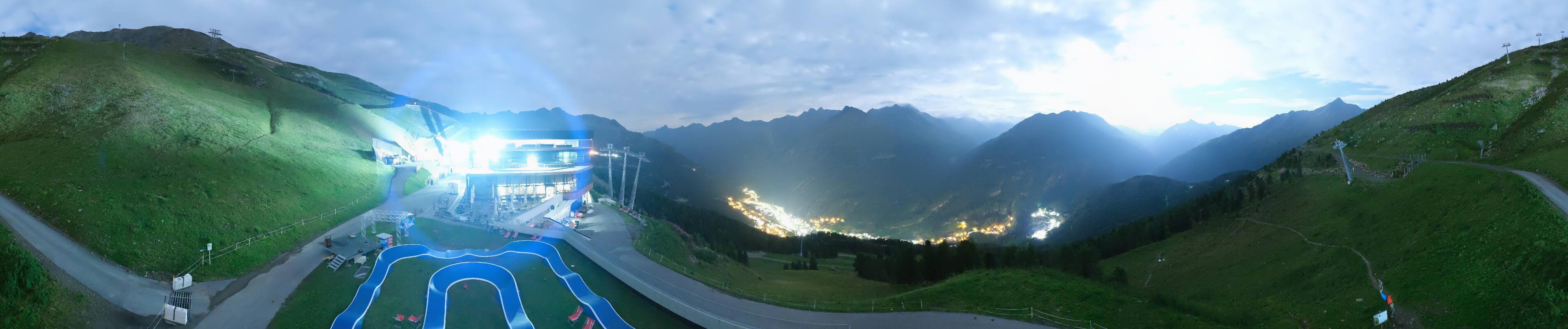Archiv Foto Webcam Mittelstation Gaislachkogel