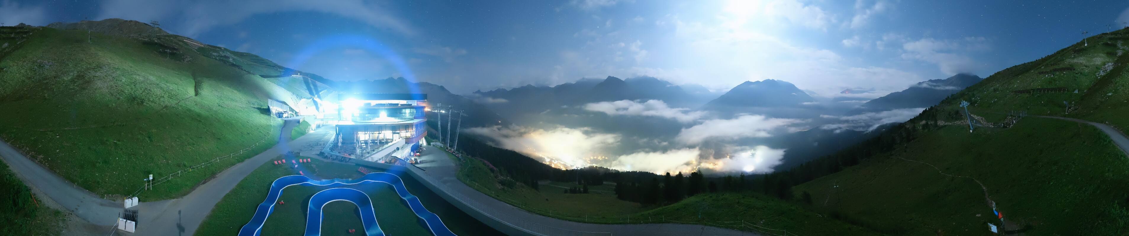 Archiv Foto Webcam Mittelstation Gaislachkogel