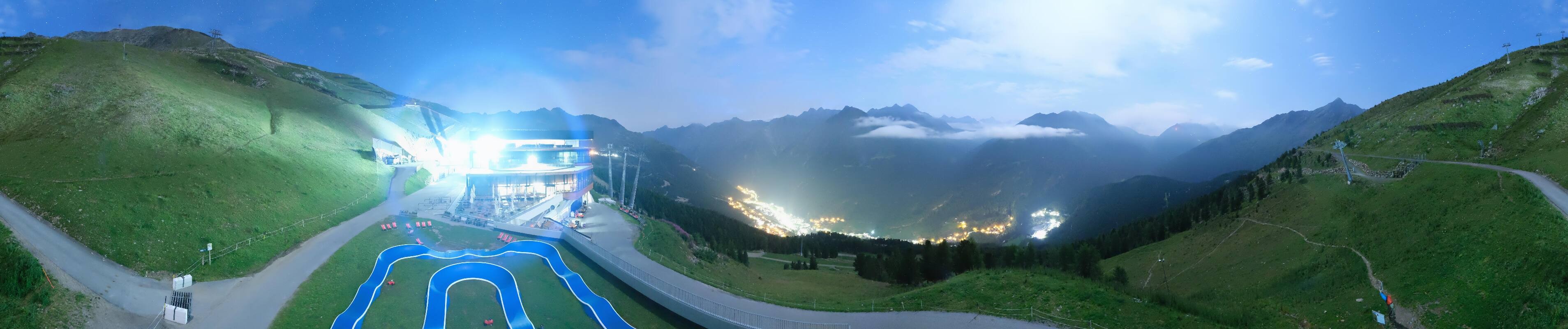 Archiv Foto Webcam Mittelstation Gaislachkogel