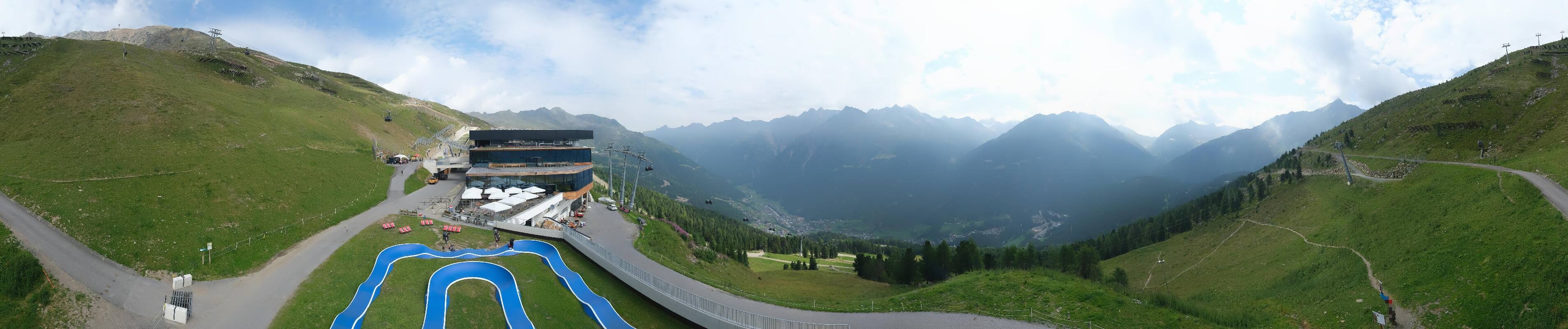 Archiv Foto Webcam Mittelstation Gaislachkogel