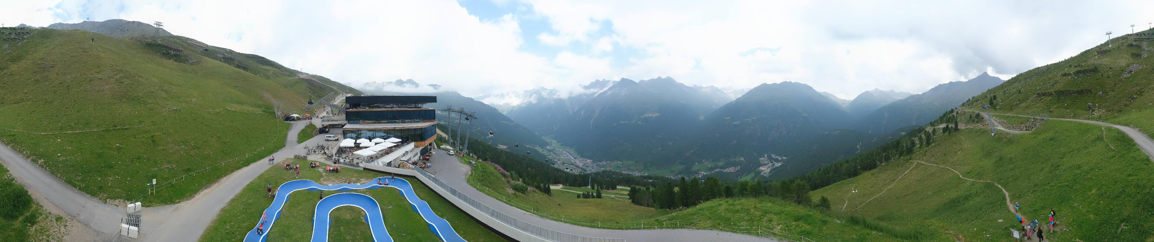 Archiv Foto Webcam Mittelstation Gaislachkogel