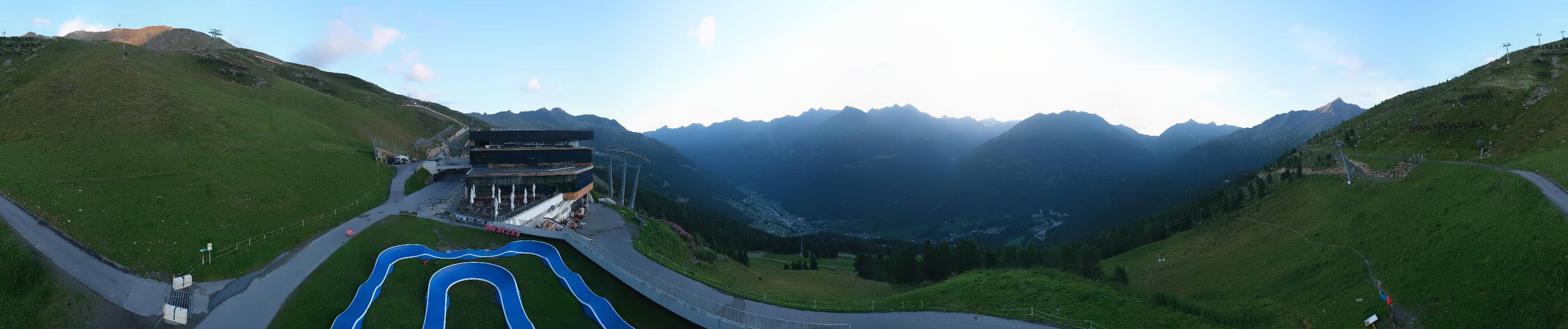 Archiv Foto Webcam Mittelstation Gaislachkogel