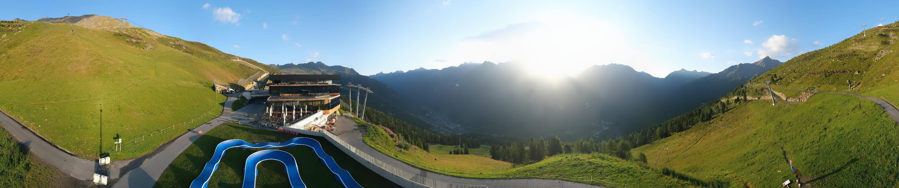 Archiv Foto Webcam Mittelstation Gaislachkogel