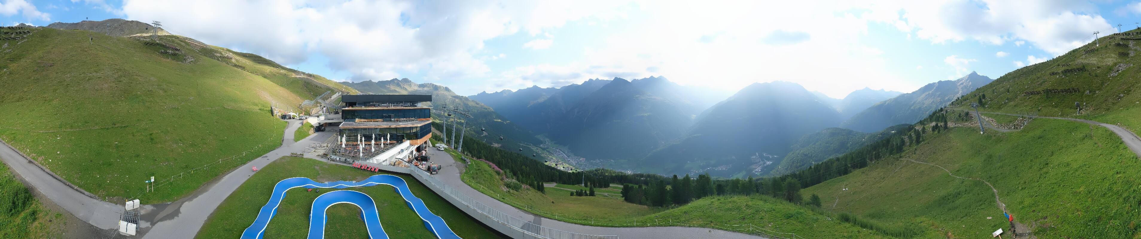 Archiv Foto Webcam Mittelstation Gaislachkogel