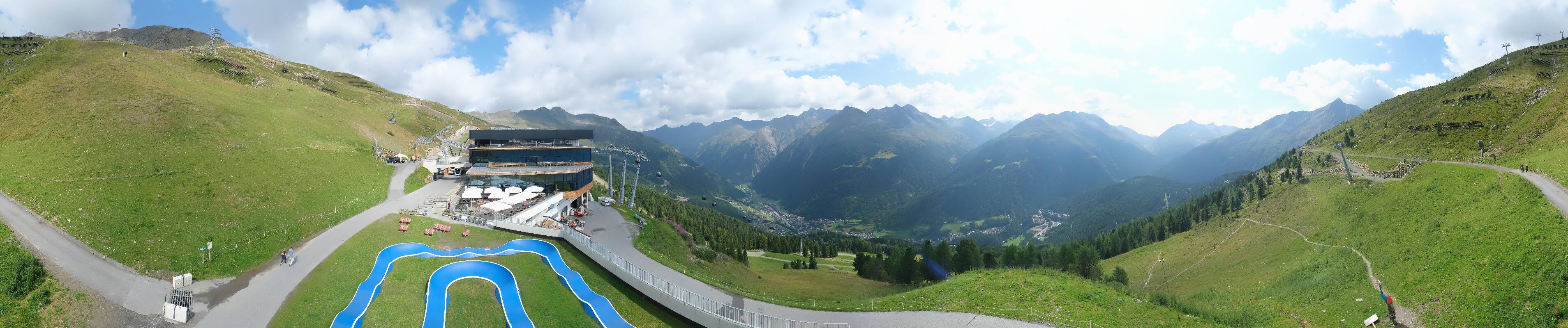 Archiv Foto Webcam Mittelstation Gaislachkogel