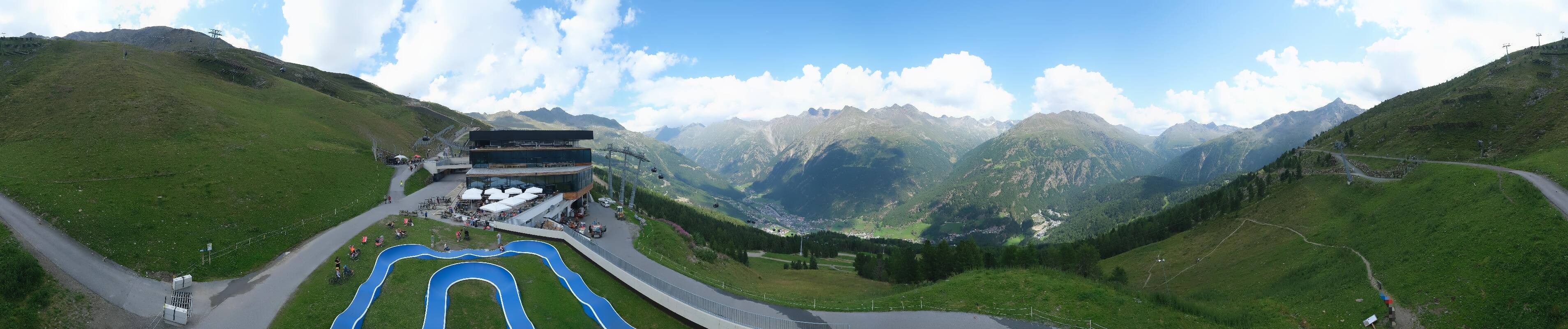 Archiv Foto Webcam Mittelstation Gaislachkogel