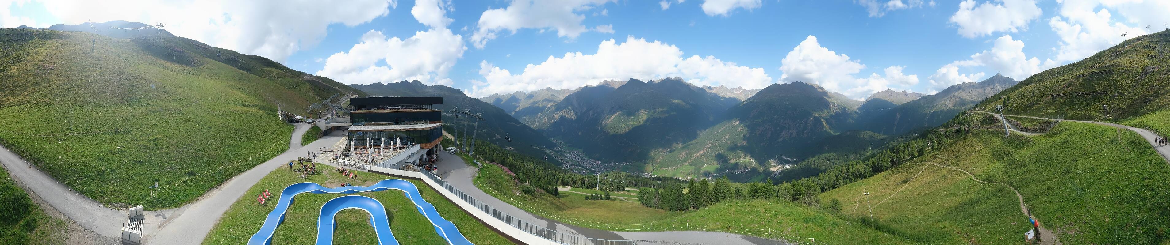 Archiv Foto Webcam Mittelstation Gaislachkogel