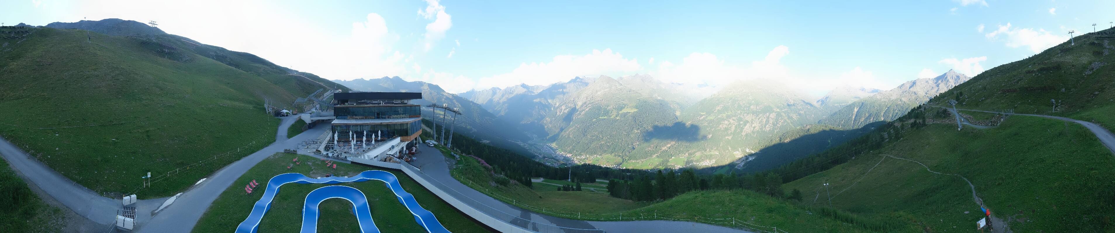 Archiv Foto Webcam Mittelstation Gaislachkogel