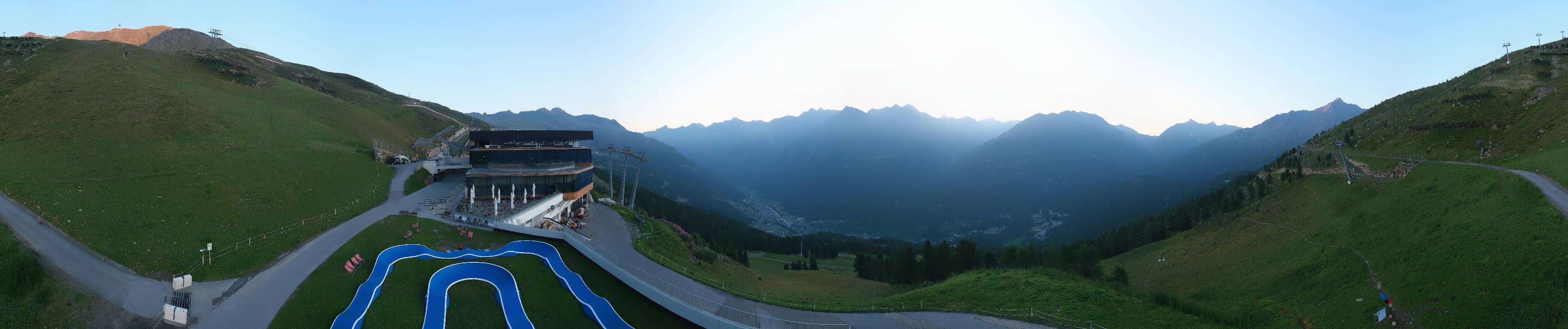 Archiv Foto Webcam Mittelstation Gaislachkogel