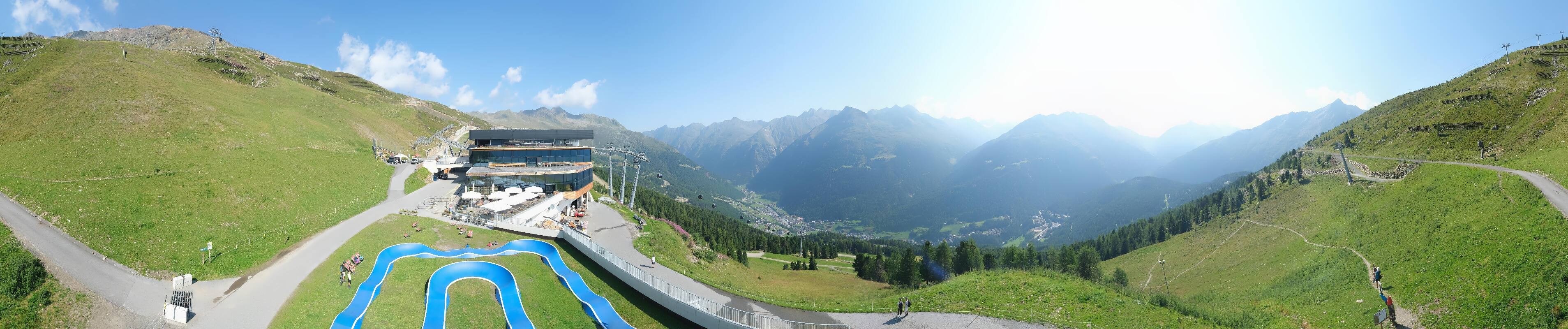 Archiv Foto Webcam Mittelstation Gaislachkogel