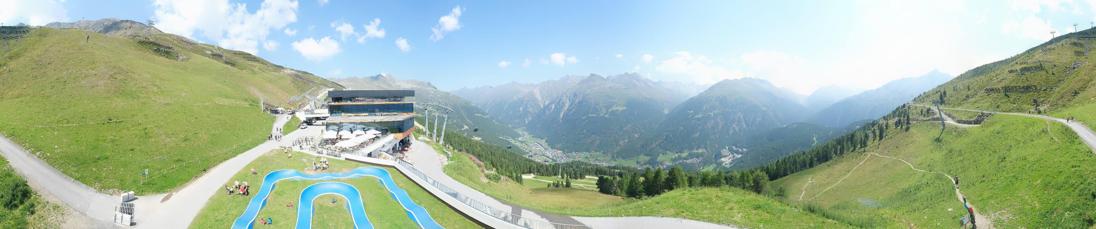 Archiv Foto Webcam Mittelstation Gaislachkogel