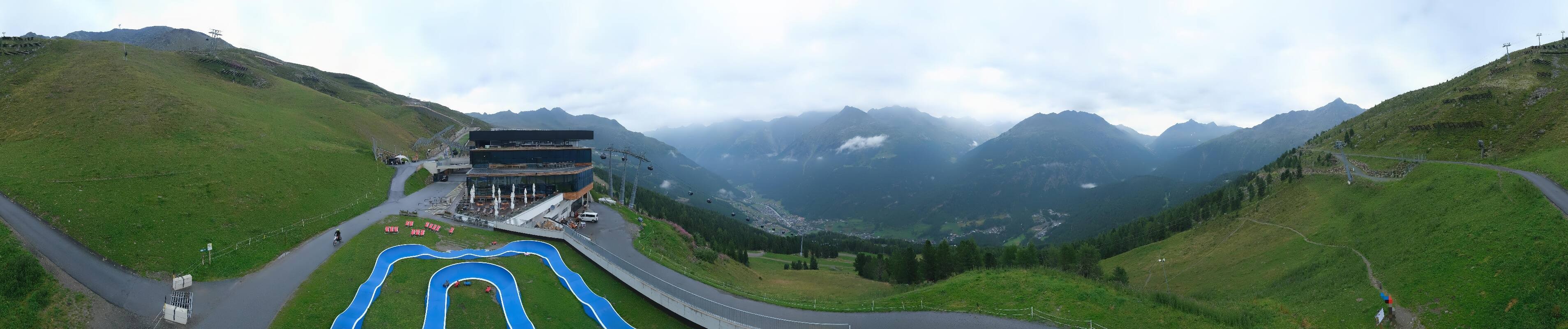 Archiv Foto Webcam Mittelstation Gaislachkogel