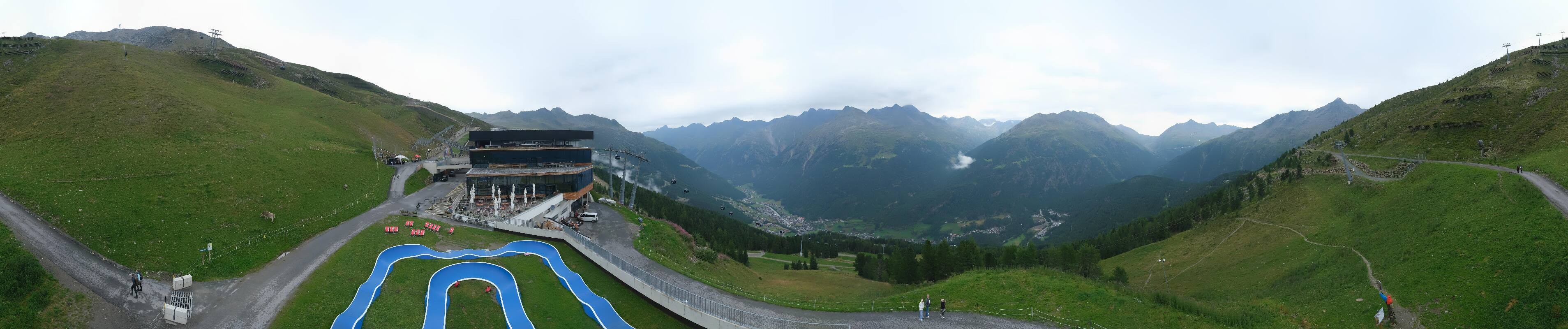 Archiv Foto Webcam Mittelstation Gaislachkogel
